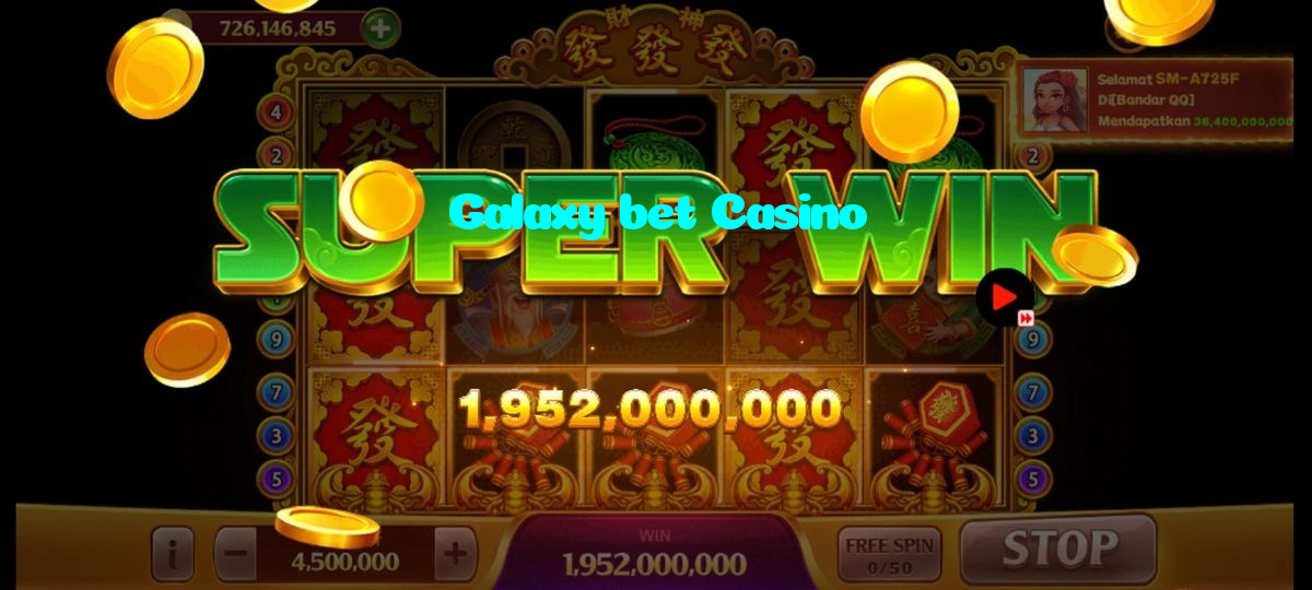 available types of Galaxy bet Casino bet including pre-match live express and system bets